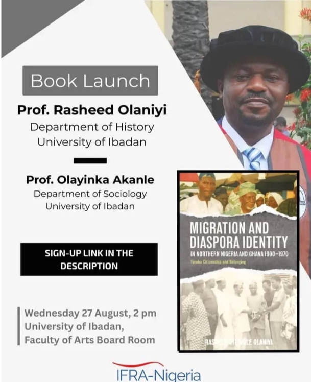 Faculty of Arts Dean Unveils New Work on Yoruba Migration